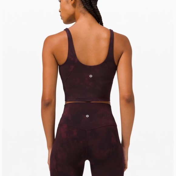 Lululemon Align Tank Diamond Dye Cassis Black 10 - Picture 2 of 8